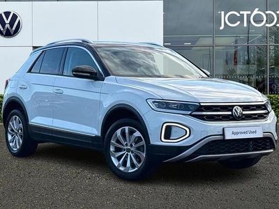 White Used 2022 VW T-Roc Style SUV | £23,284 (Fair price)