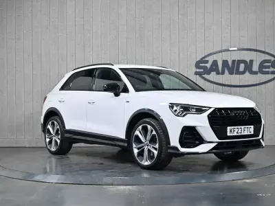 Used Audi Q3 Black Edition 150 HP (110 kW) 2023 White SUV