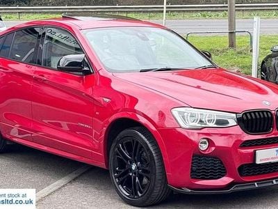 Used BMW X4 M Sport 308 HP (226 kW) 2014 Red SUV