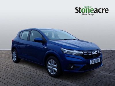 Blue Used 2023 Dacia Sandero Expression Hatchback | £10,495 (Super price)