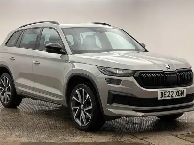 Used Skoda Kodiaq SportLine 140 HP (102 kW) 2022 Meteor grey SUV