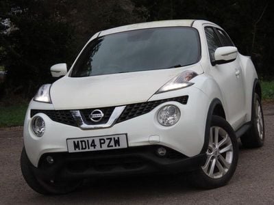 Used Nissan Juke Acenta Premium 2014 White SUV