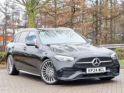 Used Mercedes C220 AMG Line Premium 200 HP (147 kW) 2024 Black Estate