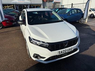 White Used 2022 Dacia Sandero Essentiel Hatchback | £8,999 (Fair price)