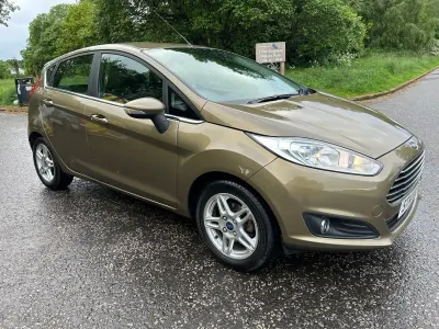 Used Ford Fiesta Zetec 82 HP (60 kW) 2014 Brown Hatchback