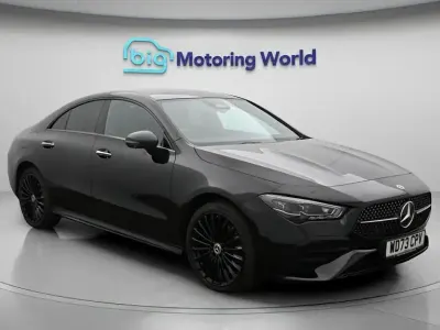 Used Mercedes CLA250e AMG line 218 HP (160 kW) 2024 Black Coupe