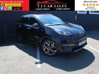 Used Kia Sportage GT-Line 134 HP (98 kW) 2018 Black SUV