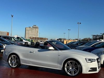 White Used 2013 Audi A5 Cabriolet S-Line Cabriolet | £4,450 (Fair price)
