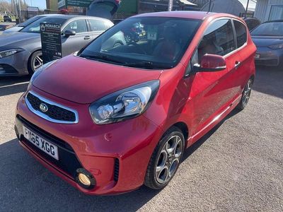 Used Kia Picanto 84 HP (61 kW) 2016 Red Hatchback