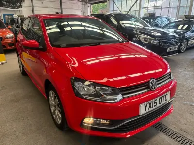 Used VW Polo SE 2015 Red Hatchback