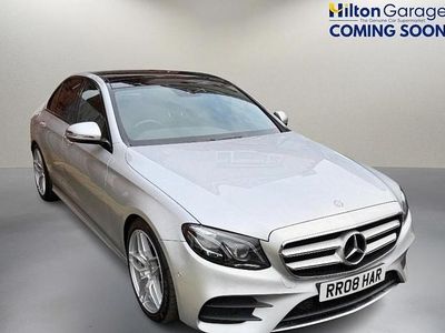Used Mercedes E350 AMG line 258 HP (189 kW) 2017 Silver Sedan