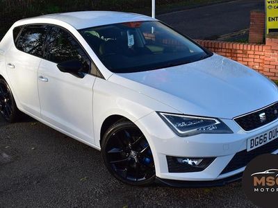 White Used 2016 Seat Leon FR Hatchback | £10,495 (Fair price)