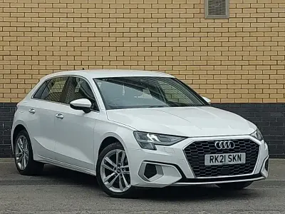 Used Audi A3 e-tron Sport 204 HP (150 kW) 2021 White Hatchback