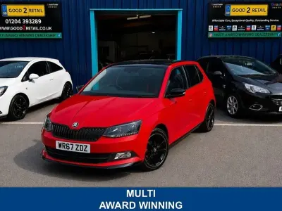 Used Skoda Fabia Monte Carlo 110 HP (80 kW) 2017 Red Hatchback