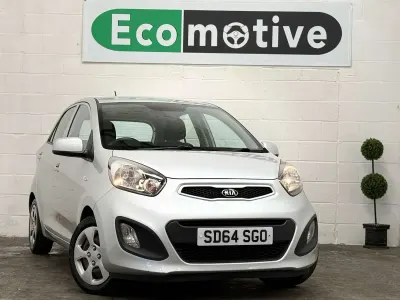 Used Kia Picanto 68 HP (50 kW) 2014 Silver Hatchback