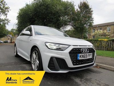 Used Audi A1 Sportback S-Line 116 HP (85 kW) 2019 White Hatchback