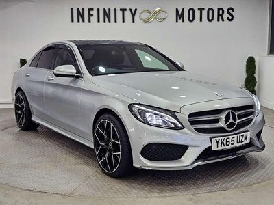 Silver Used 2015 Mercedes C250 AMG Line Premium Sedan | £12,950 (A bit pricey)