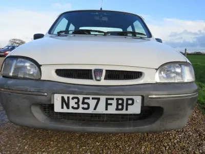 Used Rover 100 60 HP (44 kW) 1995 White Hatchback