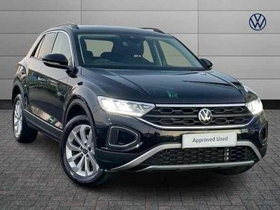 Black Used 2025 VW T-Roc Match SUV | £23,398 (Fair price)