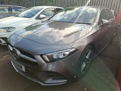Used Mercedes A200 AMG Line Premium 150 HP (110 kW) 2019 Grey Hatchback