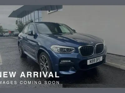 Used BMW X4 M Sport 187 HP (137 kW) 2019 Blue SUV