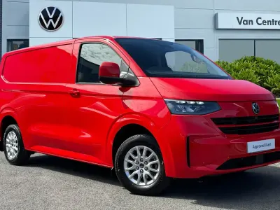 Used VW T7 Pro 110 HP (80 kW) 2025 Red Van