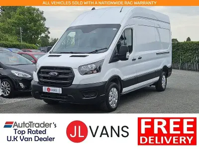 Used Ford Transit 130 HP (95 kW) 2023 White Van