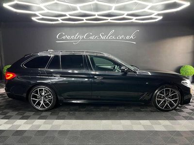 Black Used 2018 BMW 520 M Sport Estate | £18,490 (Fair price)