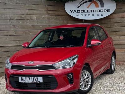 Red Used 2017 Kia Rio Hatchback | £4,495 (Fair price)