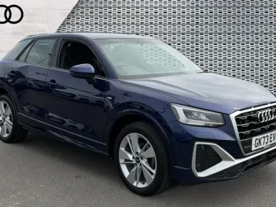 Used Audi Q2 S-Line 150 HP (110 kW) 2023 Blue SUV