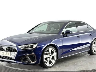 Used Audi A4 S-Line 150 HP (110 kW) 2024 Blue Sedan