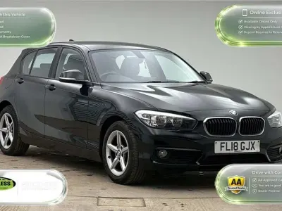 Used BMW 118 Exclusive 2018 Black Hatchback