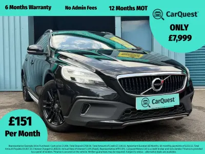 Used Volvo V40 2016 Black Hatchback