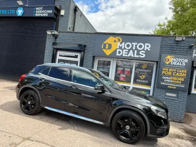 Used Mercedes GLA200 AMG line 134 HP (98 kW) 2017 Black SUV