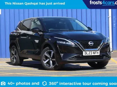 Used Nissan Qashqai N-Connecta 140 HP (102 kW) 2023 Black SUV