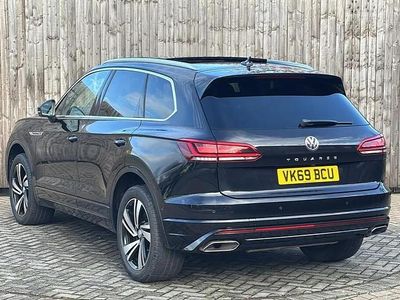 Black Used 2019 VW Touareg R-line SUV | £24,799 (A bit pricey)