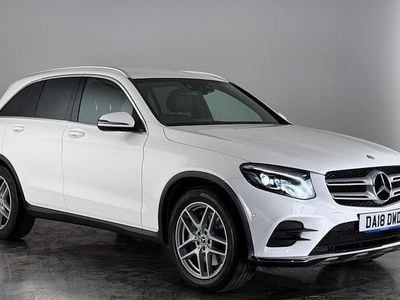 Used Mercedes GLC220 AMG line 170 HP (125 kW) 2018 White Estate