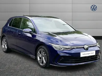 Used VW Golf VIII R-line 150 HP (110 kW) 2024 Blue Hatchback