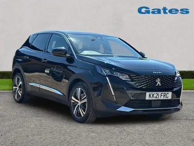 Used Peugeot 3008 Allure 131 HP (96 kW) 2021 Black SUV