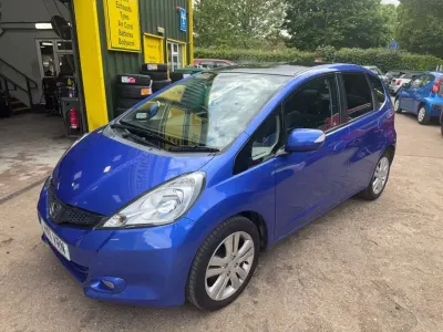 Used Honda Jazz EX-L 2011 Blue Hatchback
