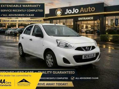 Used Nissan Micra Visia 80 HP (58 kW) 2016 White Hatchback