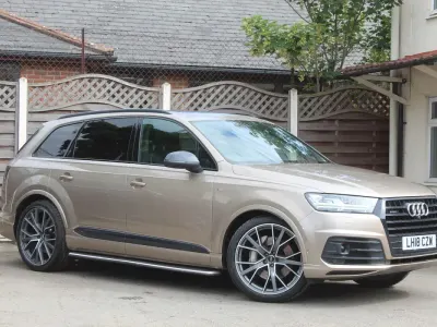 Used Audi Q7 Advanced 272 HP (200 kW) 2018 Beige SUV