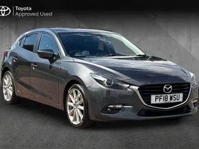 Used Mazda 3 Inclusive 119 HP (87 kW) 2018 Machine grey Hatchback