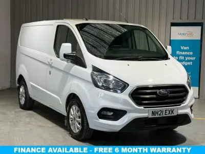 Käytetty Ford Transit Custom Limited 130 HP (95 kW) 2021 Valkoinen Van