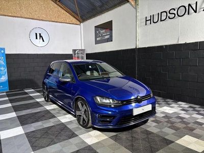 Used VW Golf VII R 2016 Blue Hatchback