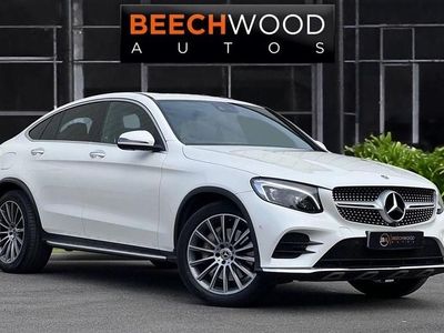 Used Mercedes GLC250 AMG line 2019 White Coupe