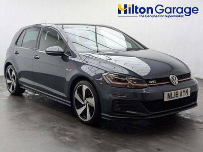 Used VW Golf VII GTI 230 HP (169 kW) 2018 Blue Hatchback