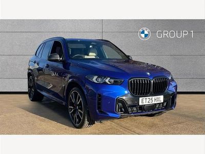 Blue Used 2025 BMW X5 M Sport SUV | £69,991 (Fair price)