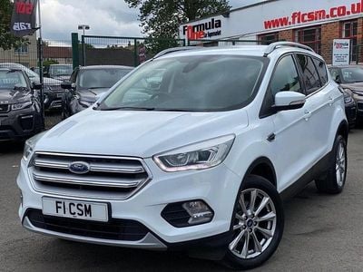 Used Ford Kuga Titanium 120 HP (88 kW) 2019 White SUV