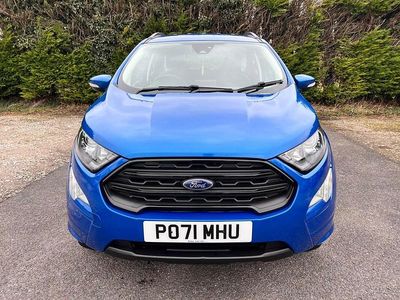 Used Ford Ecosport ST-Line 125 HP (91 kW) 2021 Blue SUV